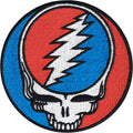 Grateful Dead Steal Your Face Patch — 3.4"