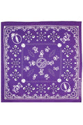 Good Ol' Grateful Dead Bandana Purple 22x22
