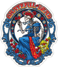 Grateful Dead Mucha Skeleton Sticker