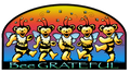Bee Grateful Sticker