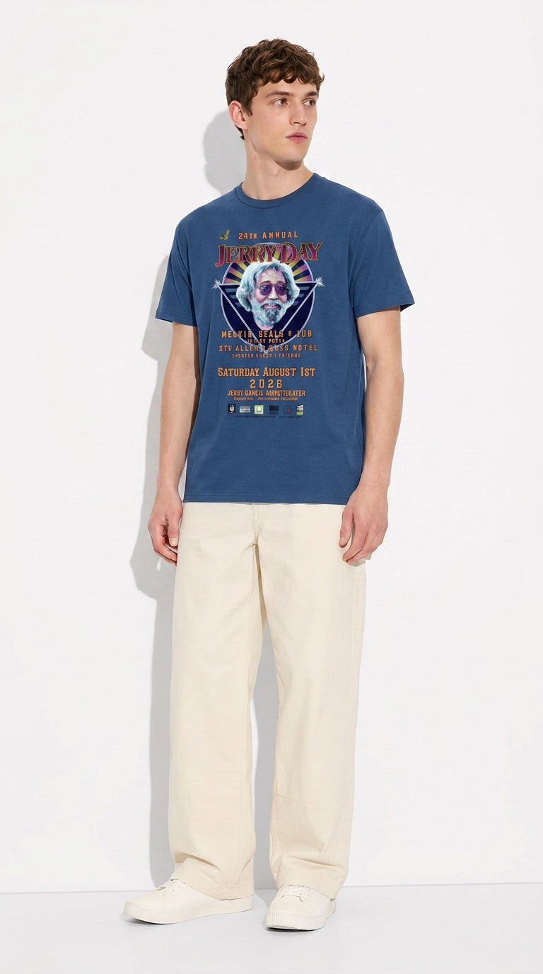 24th Annual Jerry Day Poster Tee — Unisex