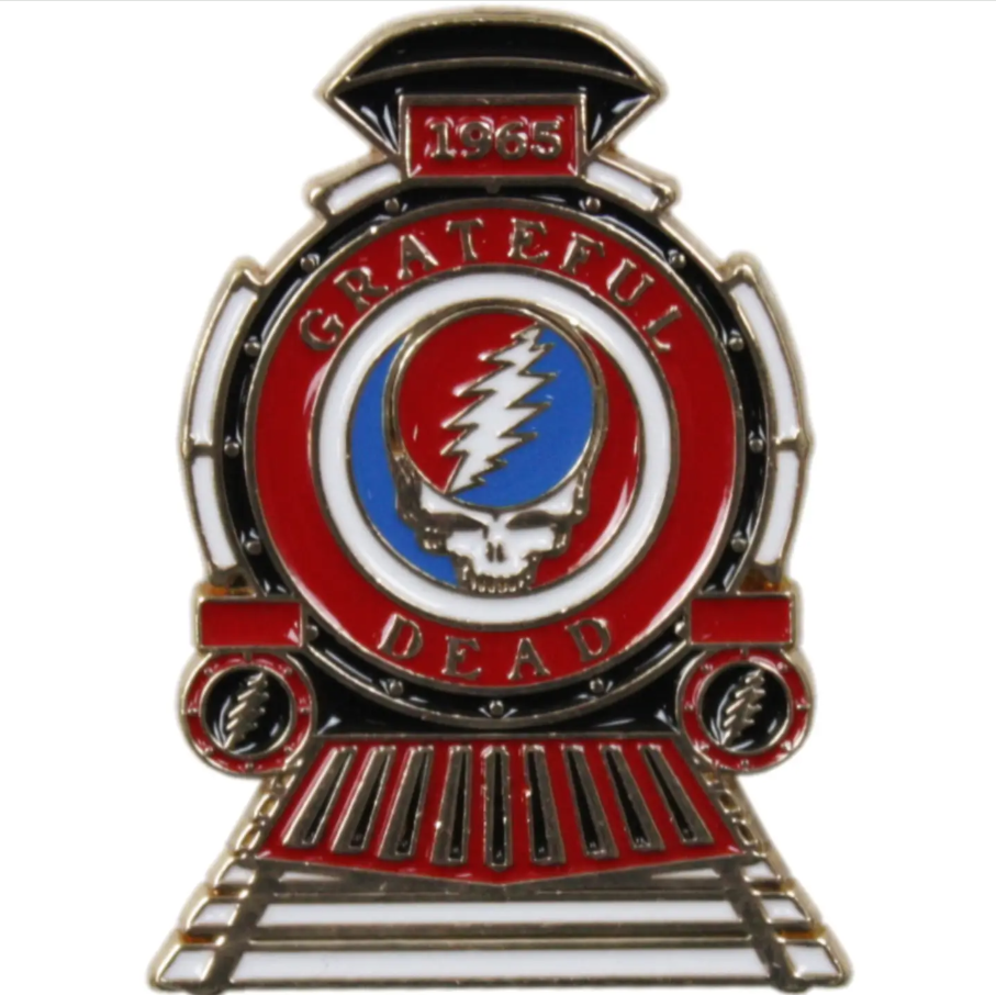 Grateful Dead Train Enamel Pin