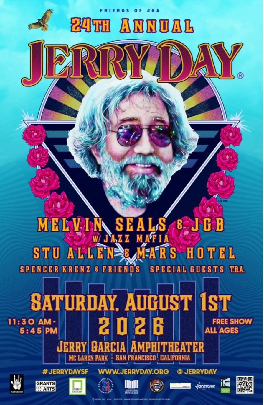 24th Annual Jerry Day Official Event Poster