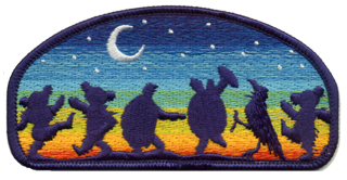 Moondance Embroidered Patch