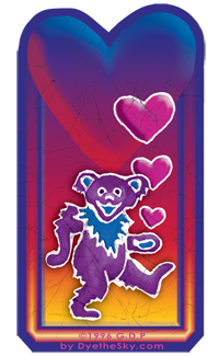 Bear Heart Mini Sticker