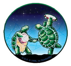 Terrapin Station Mini Sticker