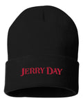 Jerry Day Cuffed Beanie - Red Logo