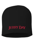 Jerry Day Uncuffed Beanie - Red Logo