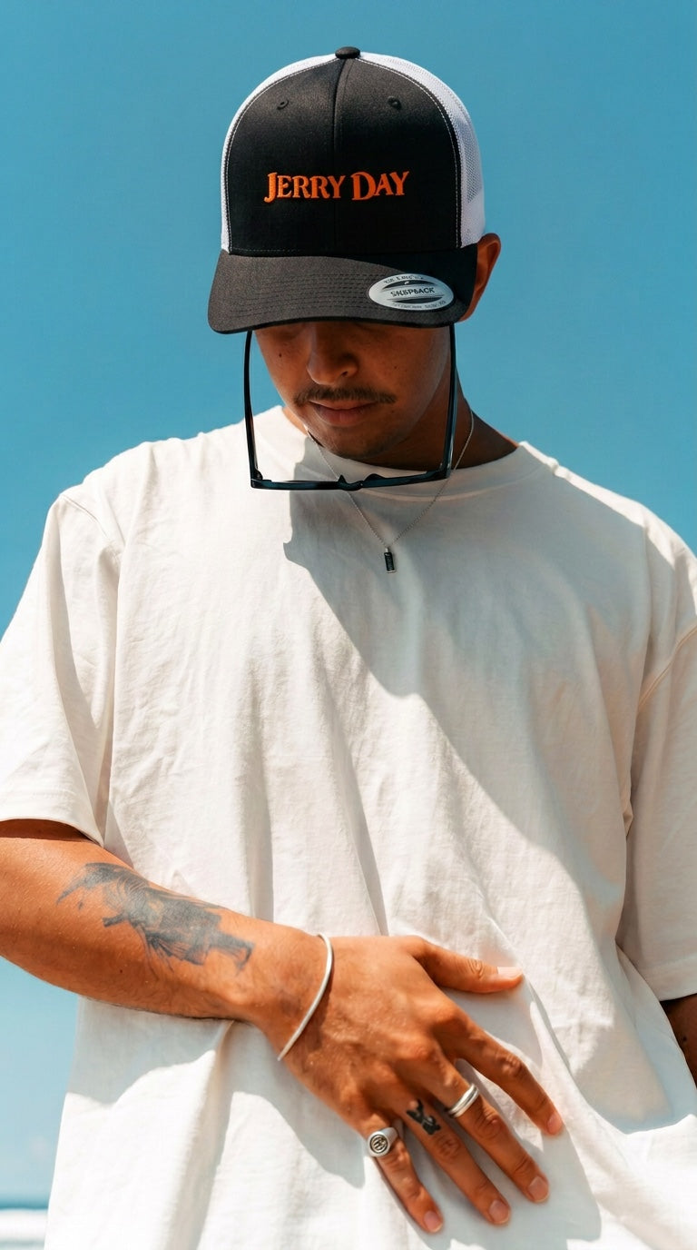 Jerry Day Retro Trucker Cap
