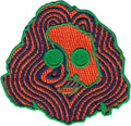 Jerry Garcia Trippy Head Patch