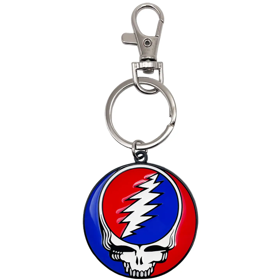 Grateful Dead Steal Your Face Keychain