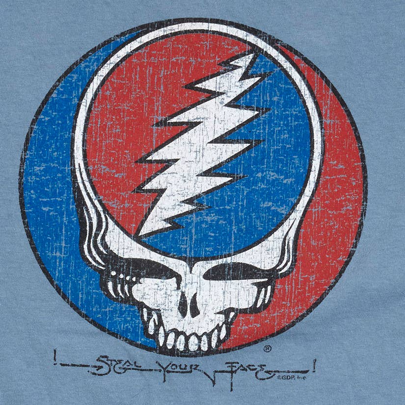 Grateful Dead Distressed Steal Your Face T-Shirt