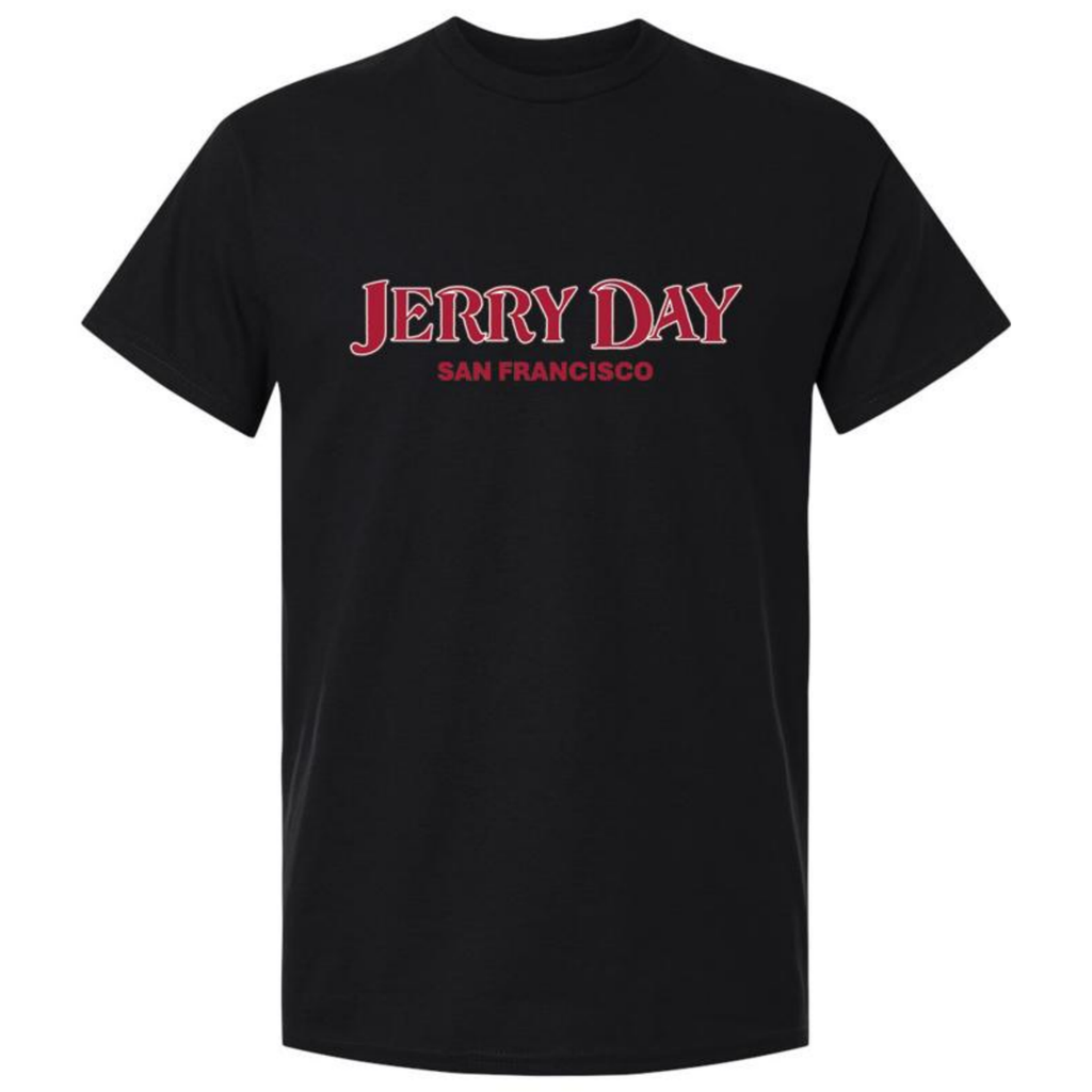 Jerry Day Heavy Cotton Tee - Red Logo